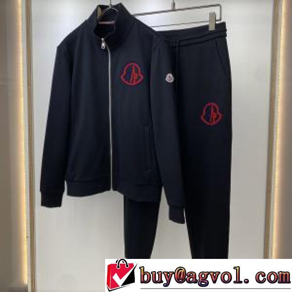 2026秋冬 モンクレールブランド コピー モンクレール MONCLER 人気商品登場 ポケット付 セットアップ上下 2色可選 風合いの出る