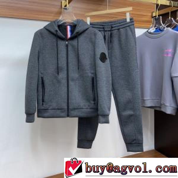 モンクレールコピー ブランド 2色可選 2026秋冬 モンクレール MONCLER 大絶賛の履き心地! セットアップ上下 高級感漂わせる 適度な厚み
