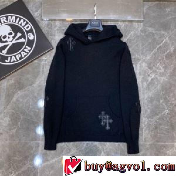 超人気美品◆ 2026秋冬 クロムハーツ CHROME HEARTS パーカー クロムハーツスーパーコピー 激安 プリントパーカ 定番無地パーカー