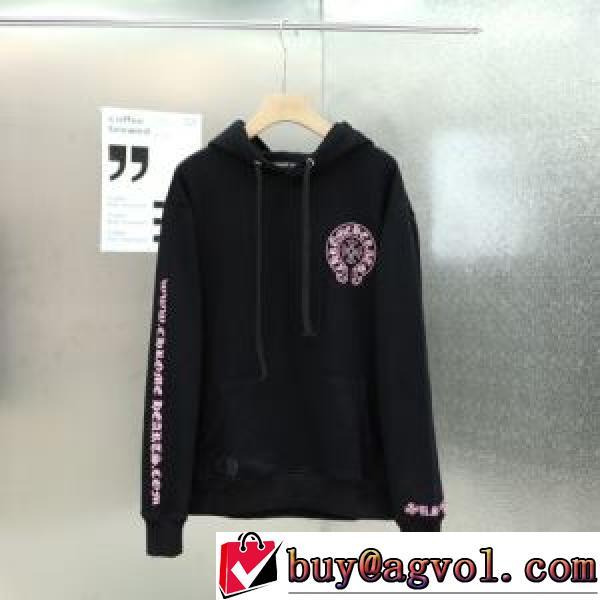 争奪戦必至 2025秋冬 クロムハーツブランドスーパーコピー クロムハーツ CHROME HEARTS パーカー ロゴパーカー 秋の定番