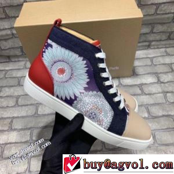 人気新品★超特価★ ローヒール クリスチャンルブタン Christian Louboutin 飽きの来ない ハイカット ナチュラルな素材感 ハイトップシューズ 2026秋冬 クリスチャンルブタンコピー 