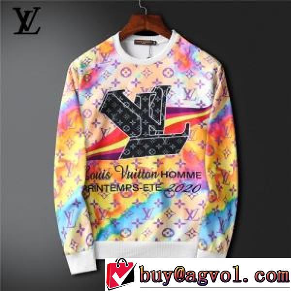 魅力ファッション 2026秋冬 プルオーバーパーカー ルイ ヴィトンコピー ブランド ルイ ヴィトン LOUIS VUITTON 迷彩総柄 幅広いジャンル 英字 2色可選