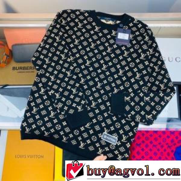 2026秋冬 ルイ ヴィトン LOUIS VUITTON ルイ ヴィトンコピーブランド セーター 2色可選 優美なファー使い プリント柄 ファション性の高い