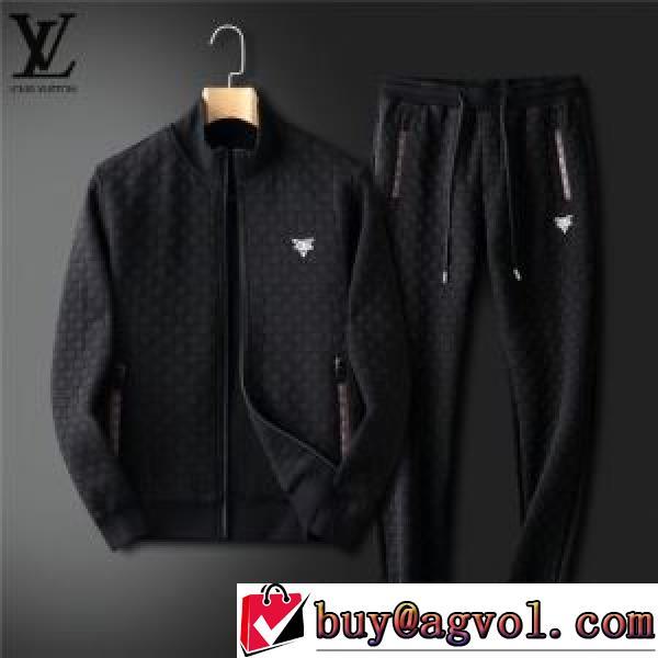 2026秋冬 ルイ ヴィトンコピー ルイ ヴィトン LOUIS VUITTON 先行販売 チェック柄 風合いの出る セットアップ上下