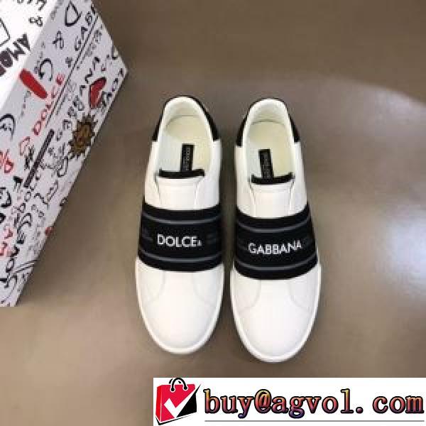 大絶賛の履き心地! 2026秋冬 ドルチェ＆ガッバーナ Dolce&Gabbana フラットシューズ 極上シューズ 2色可選 紐なし リゾートスタイル ドルチェ&ガッバーナブランド 偽物 通販