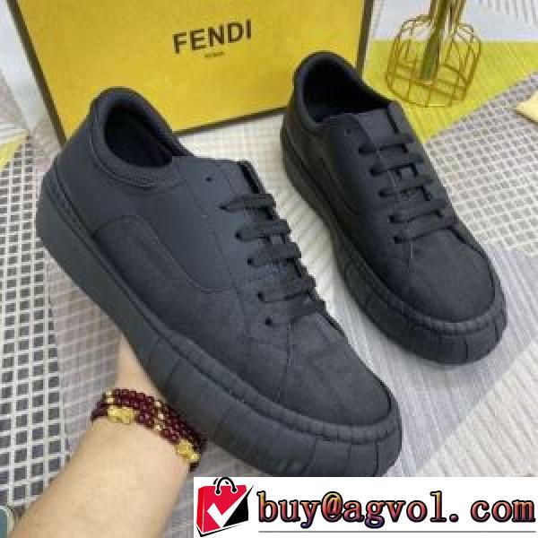 2026秋冬 フェンディ FENDI フルグレインレザー 柔軟 透湿?防水素材採用 ロードジョグ 3色可選 人気ブランド 極上シューズ フェンディコピーブランド