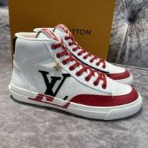 3色可選 2026秋冬 着心地抜群 ルイ ヴィトン偽物ブランド ルイ ヴィトン LOUIS VUITTON 着用 ハイトップシューズ 歩きやすい　疲れない　痛くない 