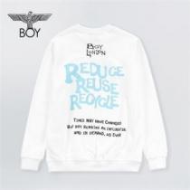 2026秋冬 男女兼用パーカー 秋の定番 ボーイロンドン BOY LONDON ボーイロンドンコピー ブランド プルオーバーパーカー 定番無地パーカー