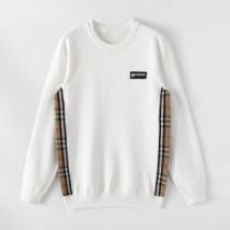 落ち着いた感覚 2026秋冬 バーバリー BURBERRY 2色可選 バーバリー偽物ブランド スタイリッシュ 袖ライン セーター ロゴパーカー