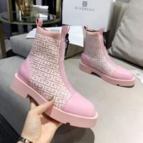 ショートブーツ 耐久性に優れ 2026秋冬 ジバンシィスーパーコピー 紐なし ジバンシー GIVENCHY 2色可選 ローヒール 極上シューズ