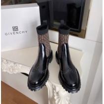 2025秋冬 ショートブーツ ジバンシー GIVENCHY チロリアンテープ 流行り ジバンシィコピー 柔軟 ブランド ギンガム 3色可選 