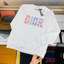 ディオールコピーブランド 洗練を十分に演出する 2026秋冬 プリントパーカ ディオール DIOR プルオーバーパーカー 2色可選