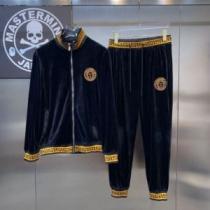 ヴェルサーチ偽物ブランド ファション性の高い ジンシロン セット 2026秋冬 ヴェルサーチVERSACE 飽きのこないデザイン 大花プリント
