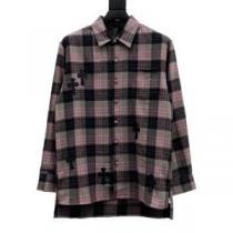 2025秋冬 長袖シャツ チェック クロムハーツ CHROME HEARTS 人気 ランキング ボタンダウン 快適な着心地