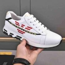 アルマーニコピー 3色可選 アルマーニ ARMANI 上品上質 カジュアルシューズ 2026秋冬 カラーソール 優しい履き心地 ロードジョグ 流行を超えた定番シューズ カジュアルシュッズ