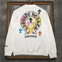 ファッション 人気 2026秋冬 クロムハーツ CHROME HEARTS クロムハーツコピー ブランド プルオーバーパーカー 2色可選 オシャレロゴパーカー 厚手の生地