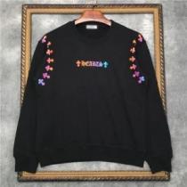 クロムハーツスーパーコピー 激安 大好評 2026秋冬 クロムハーツ CHROME HEARTS 2色可選 秋の定番 プルオーバーパーカー ロゴパーカー