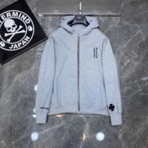 高級感漂わせる 2025秋冬 クロムハーツ CHROME HEARTS パーカー コート 2色可選 クロムハーツスーパーコピー こだわりのコート 秋のお出かけに最適