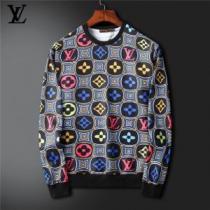 プルオーバーパーカー 2025秋冬 ルイ ヴィトン LOUIS VUITTON 個性的 ルイ ヴィトンスーパーコピー 激安 3色可選 プリントパーカ おしゃれさ抜群パーカ