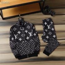 セットアップ上下 プリント柄 2026秋冬 ルイ ヴィトン LOUIS VUITTON 防寒機能ある ルイ ヴィトンスーパーコピー 激安 選べる極上