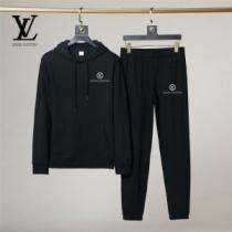 2026秋冬 ルイ ヴィトン LOUIS VUITTON 存在感のある パーカー セットアップ上下 2色可選 存在感のある ルイ ヴィトンスーパーコピー