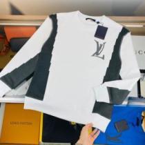 2026秋冬 ルイ ヴィトン LOUIS VUITTON 最安値に挑戦 ルイ ヴィトンブランド コピー 厚手の生地 プルオーバーパーカー 2色可選 コンビカラー