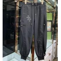 海外セレブ定番愛用  2025秋冬 クロムハーツ CHROME HEARTS チノパン 生地結構伸びる クロムハーツスーパーコピー 激安