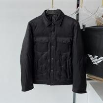 ダウンジャケット メンズ 2026秋冬 機能性?耐久性抜群 アルマーニ ARMANI フィルパワーの高い  2色可選 アルマーニ偽物ブランド ポケットづき 着心地の良い 肌触り柔らかく