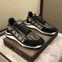 2026秋冬 フェンディ FENDI フェンディコピー 先行販売 カジュアルシューズ 2色可選 レーシングシューズ 着用 軽量で疲れにくい ポップ