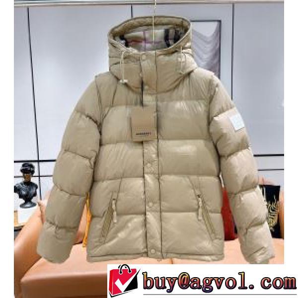 2026秋冬 優しくボーディを包んでくれる バーバリー BURBERRY 2色可選 バーバリー偽物ブランド 着心地 の良い 海外セレブ愛用 ダウンプレミアムダウンジャケット 使い勝手が良く フードづき