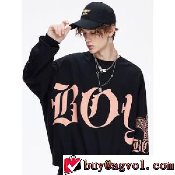 2色可選 ボーイロンドンコピーブランド 希少価値大！ プルオーバーパーカー 2025秋冬 ボーイロンドン BOY LONDON プリントパーカ おしゃれさ抜群パーカ