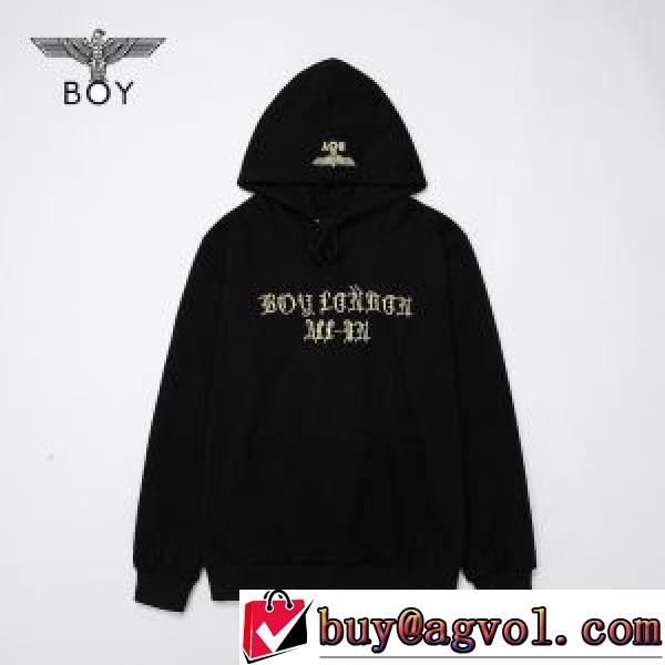 個性的なデザ おしゃれさ抜群パーカ 2026秋冬 ボーイロンドン BOY LONDON ボーイロンドンブランドコピー パーカー ペアルックトップス 