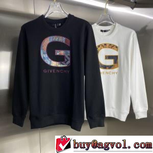 豊富なサイズ 秋着用 2026秋冬 ジバンシー GIVENCHY プルオーバーパーカー ジバンシィブランド 偽物 通販 オリジナルプリント 2色可選
