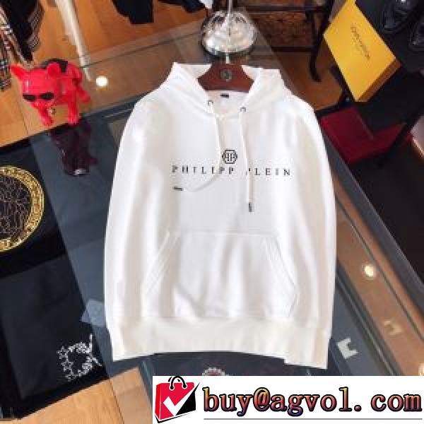売れ筋のいい 2色可選 フィリッププレインスーパーコピー パーカー フィリッププレイン PHILIPP PLEIN 2026秋冬 ロゴパーカー 定番無地パーカー