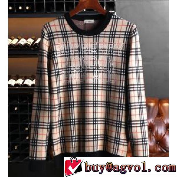 2026秋冬 バーバリー BURBERRY バーバリーブランド コピー 長く愛用できる セーター チェック柄 高級感漂わせる 2色可選