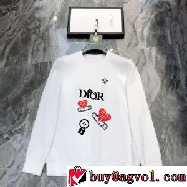 2色可選 大好評 ディオールブランド 偽物 通販 着心地抜群 2026秋冬 ディオール DIOR  プルオーバーパーカー プリントパーカ 