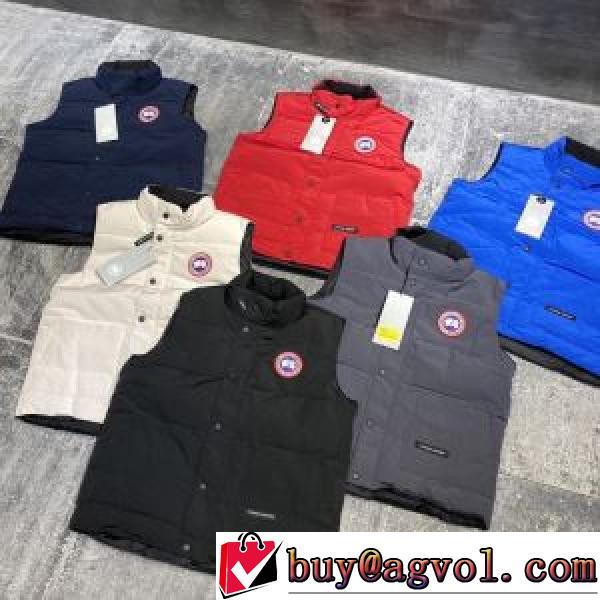 着心地 の良い 多色選択可 今買い◎得 2025秋冬 カナダグース Canada Goose ベスト カナダグーススーパーコピー 軽くて暖かい 