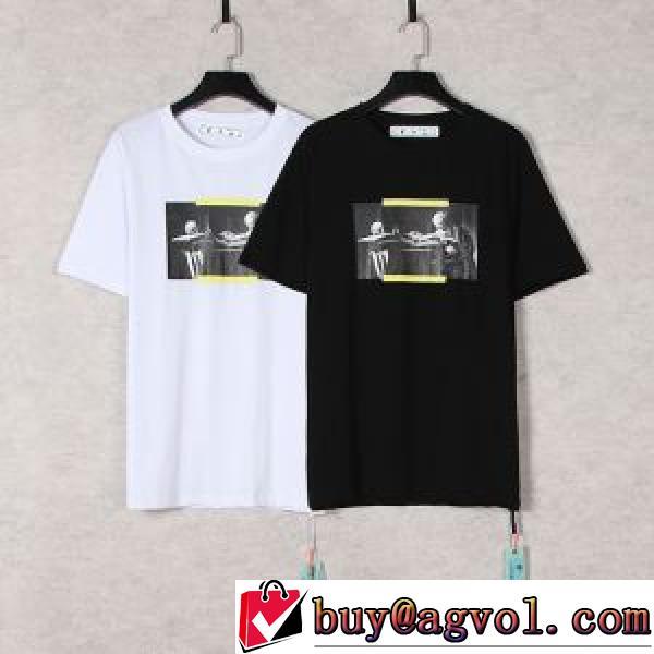 2色可選 2026春夏 Off-White オフホワイト 半袖Tシャツ オフホワイトブランド 偽物 通販 チノパン 狙える優秀アイテム 通気性に優れた レジャー