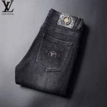 2026秋冬 人気新品★超特価★ ジーンズ ルイ ヴィトンスーパーコピー 使い回し最高 ルイ ヴィトン LOUIS VUITTON 柔らかデニム地