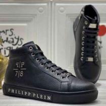 2026秋冬 フィリッププレイン PHILIPP PLEIN フィリッププレインコピーブランド メンズ　レースアップ ジッパー付 軽量で疲れにくい 歩きやすい　疲れない　痛くない 希少価値大！