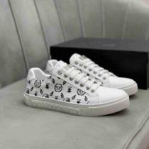 2026秋冬 フィリッププレイン PHILIPP PLEIN 4色可選 フラットシューズ  柔軟 フルグレインレザー 歩きやすい　疲れない　痛くない フィリッププレインコピー 大絶賛の履き心地!