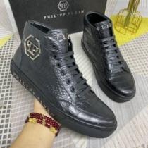2026秋冬 フィリッププレイン PHILIPP PLEIN フィリッププレインスーパーコピー ハイトップシューズ コンフォート 秋冬 透湿?防水素材採用 ファッション 人気 サイズ豊富