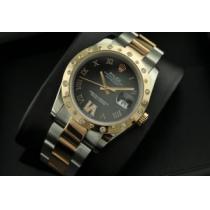 ファション性の高い ロレックス ROLEX 自動巻き ムーブメント カレンダー機能付き 2026 ロレックスコピーブランド 恋人腕時計 ダイヤベゼル ステンレス 黒文字盤  ダイヤ付き時計ケース.196.