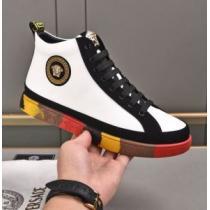 2026秋冬 ヴェルサーチVERSACE 2色可選 すべり防止 ヴェルサーチスーパーコピー 激安 抗菌・防臭加工 メンズ　人気 ランキング レースアップ 秋冬