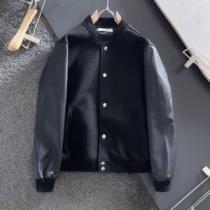 ジバンシィブランド コピー 2026秋冬 ジバンシー GIVENCHY 革ジャンパー 適度な厚み スナップ止め仕様 人気商品登場