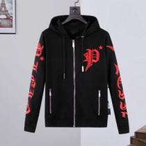 花プリントデザインジャケット 今一番HOTな新品 フィリッププレイン PHILIPP PLEIN 2026秋冬 コート フード付きコート フィリッププレインブランド 偽物 通販 