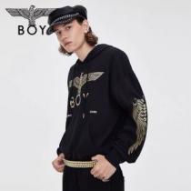 おすすめ/オススメ パーカー 2026秋冬 ボーイロンドン BOY LONDON ボーイロンドン偽物ブランド ロゴパーカー 存在感のある 2色可選