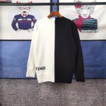 2025秋冬 フェンディ FENDI フェンディコピーブランド 落ち着いた感覚 セーター ボリューム襟デザイン 優美なファー使い 防寒機能ある