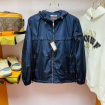 2026秋冬 プラダ PRADA 秋のお出かけに最適 プラダ偽物ブランド 2色可選 ジャケット フード付きコート 堪能できるコート