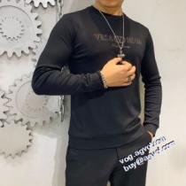 人気ブランド 2026秋冬 ヴァレンティノブランド コピー ヴァレンティノ VALENTINO プルオーバーパーカー 2色可選 プリントパーカ 厚手の生地